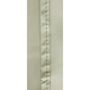 Detailaufnahme: El Fuego Abdeckhaube für Grill Ontario, robustes Polyestergewebe mit Naht.