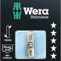 Wera Kreuzschlitz-Bit PZ2 Edelstahl, 25mm, mit Torsionszone für längere Lebensdauer.