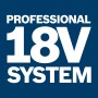 Bosch Professional 18V System Logo für Akku-Exzenterschleifer und mehr.