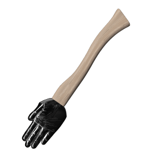 The Metalist THE AXE Nickel gesandstrahlt Esche