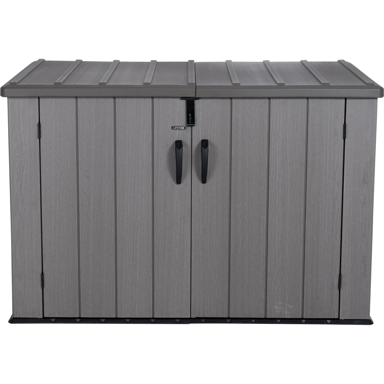 Lifetime Gerätehaus Kunststoff Grau 108 x 191 x 132 cm kaufen bei OBI