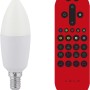 Just Light LED-Lampe Lolasmart-Bulb RGB E14 mit Fernbedienung, smarte Steuerung.