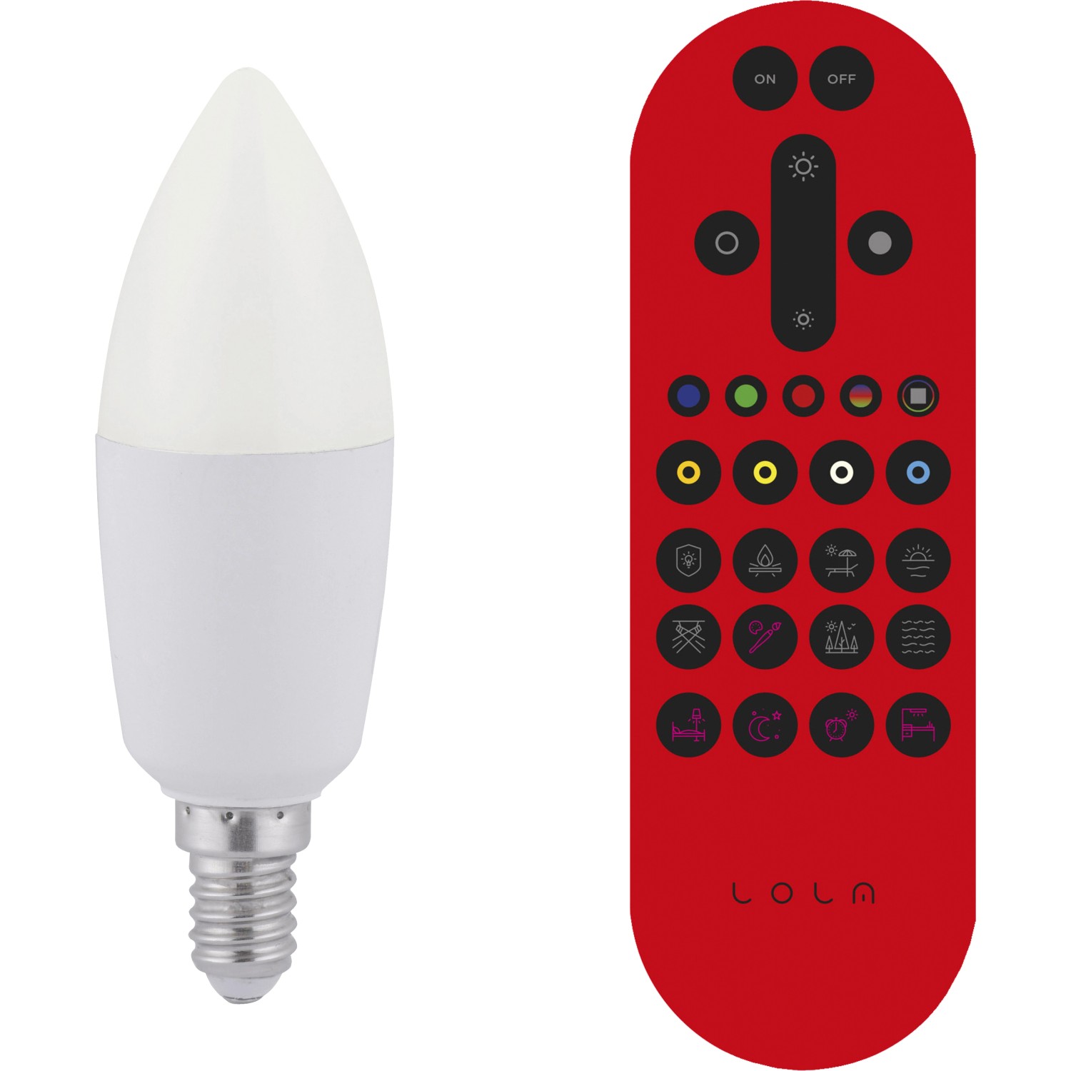 LED-Lampe Lola smart-Bulb RGB 2700-5000K
