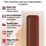 Clou Wachskitt Nussbaum Mittel zum Ausbessern von Holz, inklusive Spatel.