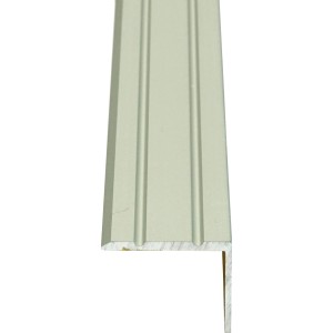 Silbernes Winkelprofil BAS SK, 20x25mm, 1000mm Länge, für Laminat & Parkett.