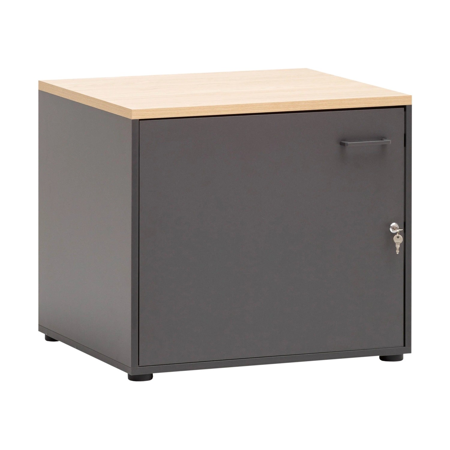 Schildmeyer Mehrzweckschrank Solea U 670 Anthrazit 60 cm x 60 cm x 67,1 cm