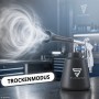 STAHLWERK Druckluft-Reinigungspistole RP-90 ST im Trockenmodus, erzeugt wirbelnden Luftstrom für effektive Reinigung.