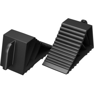Wiltec 2X Unterlegkeile 21X8,75X10Cm Bremskeil 2T Hdpe Anhänger Wohnmobil Keil