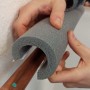 Scorprotect Graue PE Rohrisolierung Selbstklebend 35 X 13 X 1 Meter_3