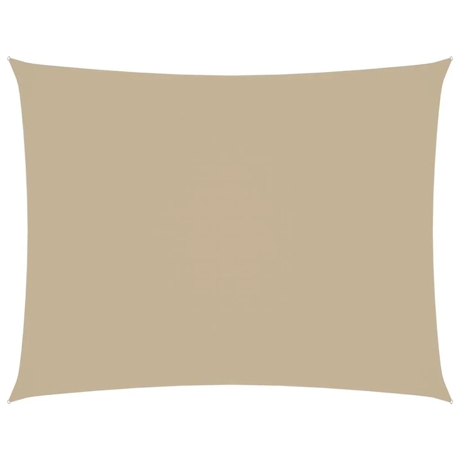 vidaXL Sonnensegel Oxford-Gewebe Rechteckig 2x3,5 m Beige 135146