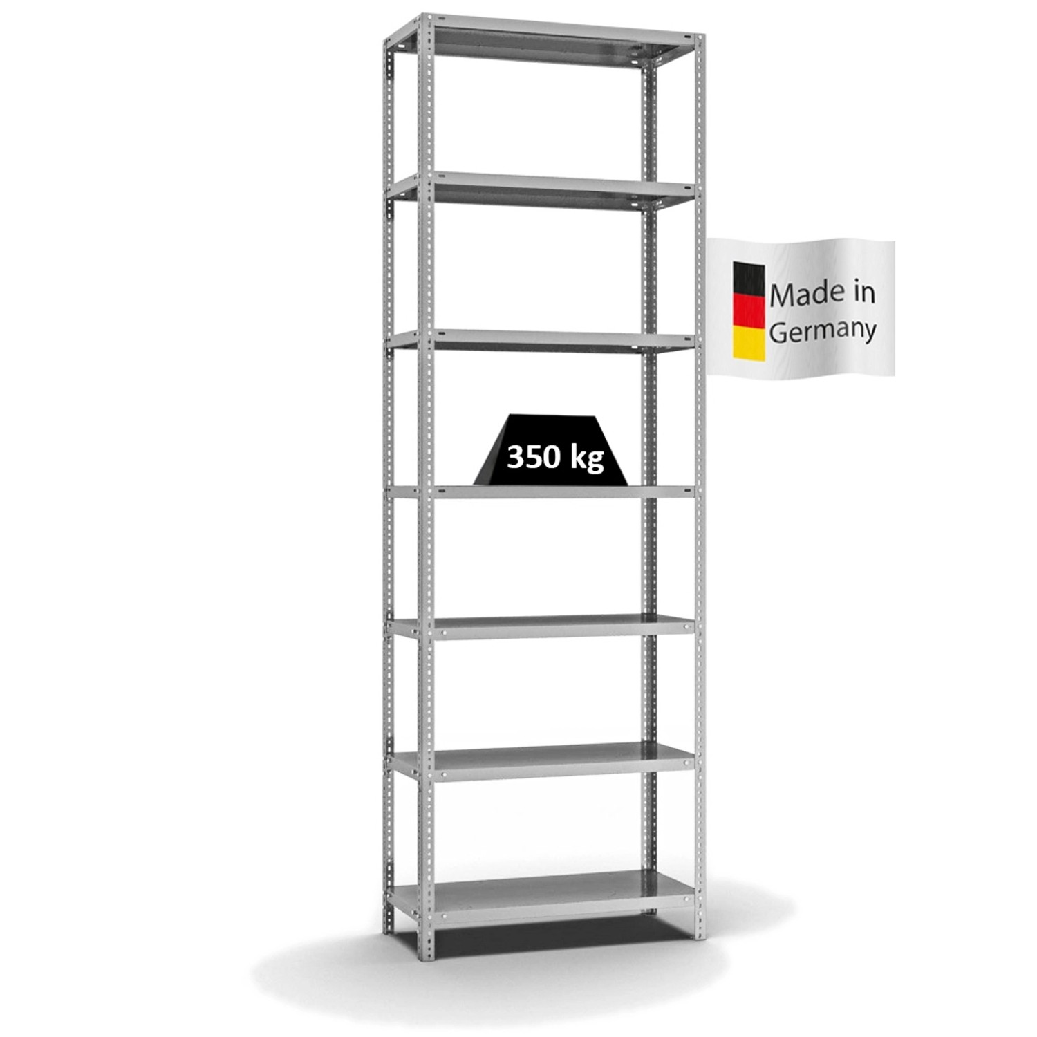 PROREGAL Fachbodenregal Schraubsystem Heavy-Duty Grundregal HxBxT 300 x 100 günstig online kaufen