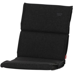 Siena Garden Sesselauflage Stella, 96x46x3 cm, anthrazit. Bequemes Sitzkissen für Gartenstühle.