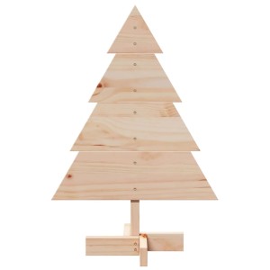 vidaXL Weihnachtsbaum Holz zum Schmücken 70 cm Massivholz 4019699