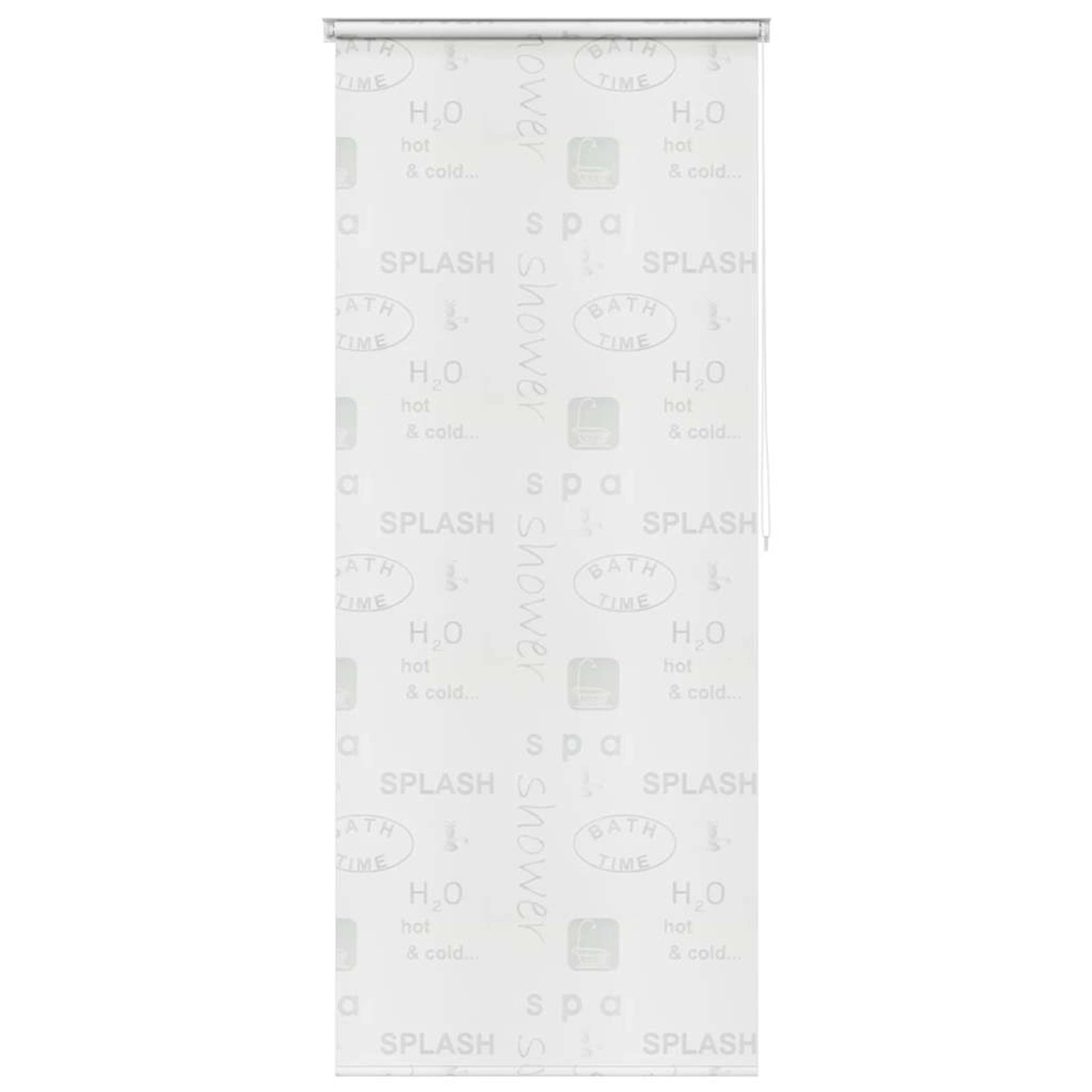 vidaXL Duschrollo 80x240 cm Splash-Design 142871 günstig online kaufen