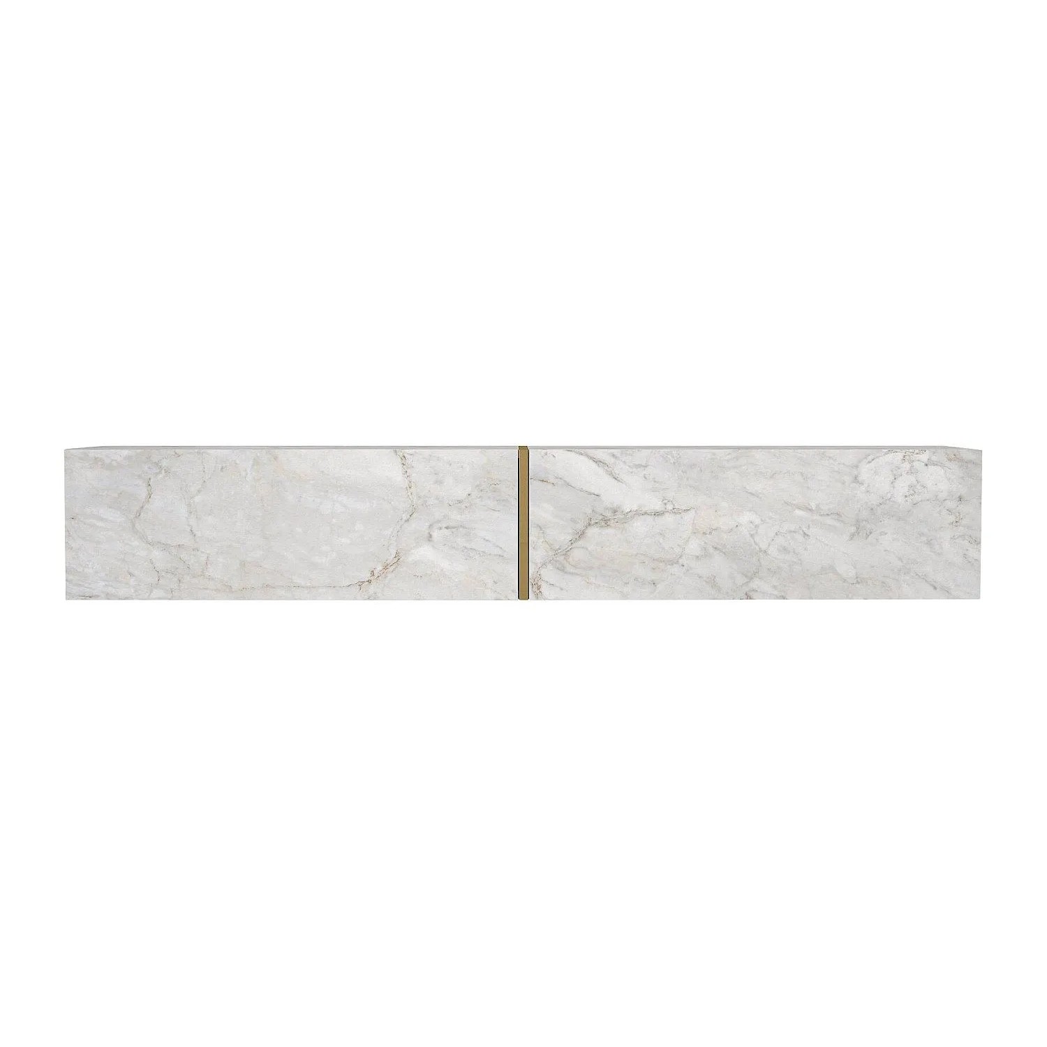 Vente-unique Tv-Hängeschrank Dinoma Weiß 181.8 cm