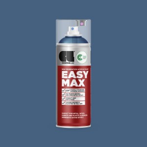 COSMOS LAC EASYMAX Sprühlack Matt mit Extrem Hoher Deckkraft Spraydosen Sprühfarbe DIY Lack RAL 5010 Enzianblau