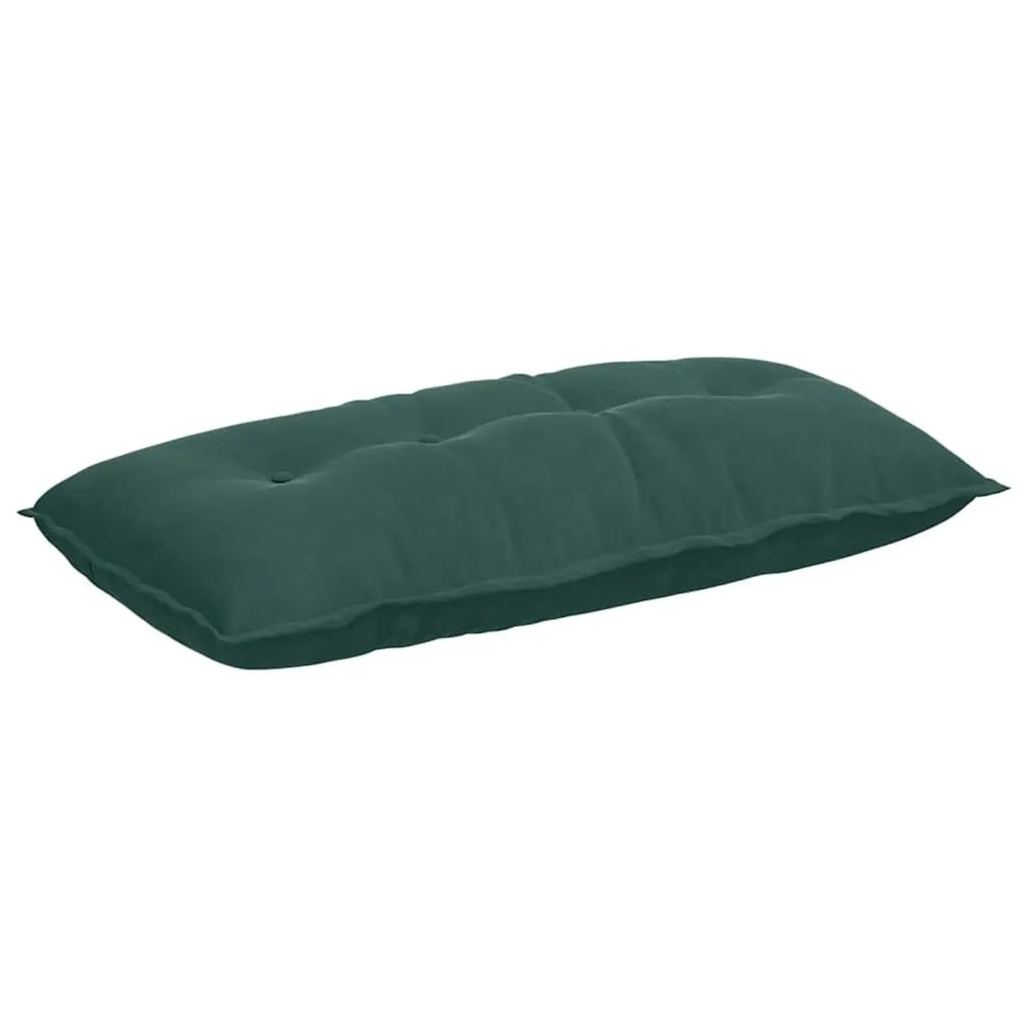 vidaXL Rückenkissen Dunkelgrün 100 x 50 cm Cordstoff 42014763