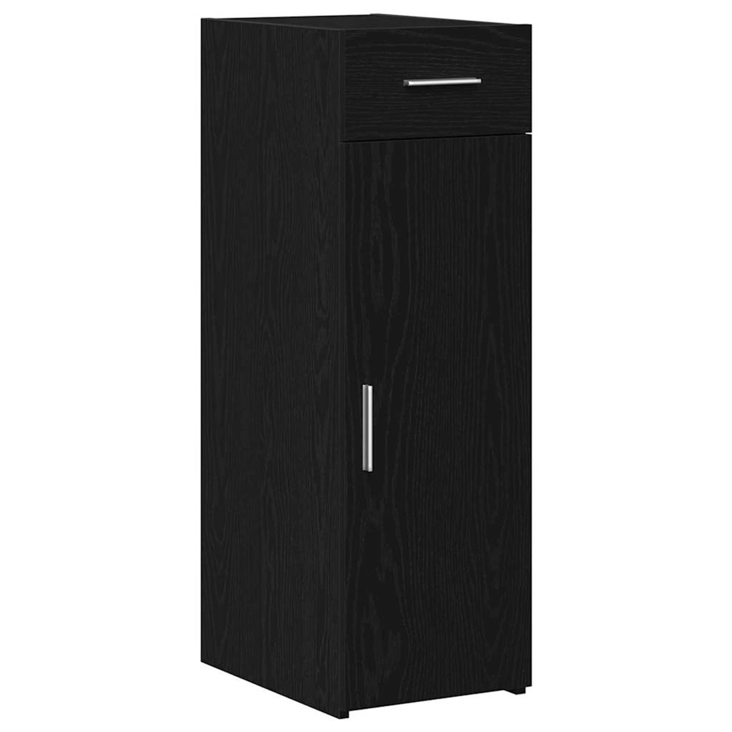 vidaXL Sideboard Schwarze Eiche 30 x 42,5 x 93 cm Holzwerkstoff 868751 günstig online kaufen