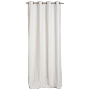 Cosy Living Wärmeschutzvorhang Luna mit Ösen 145 cm x 260 cm Elfenbein