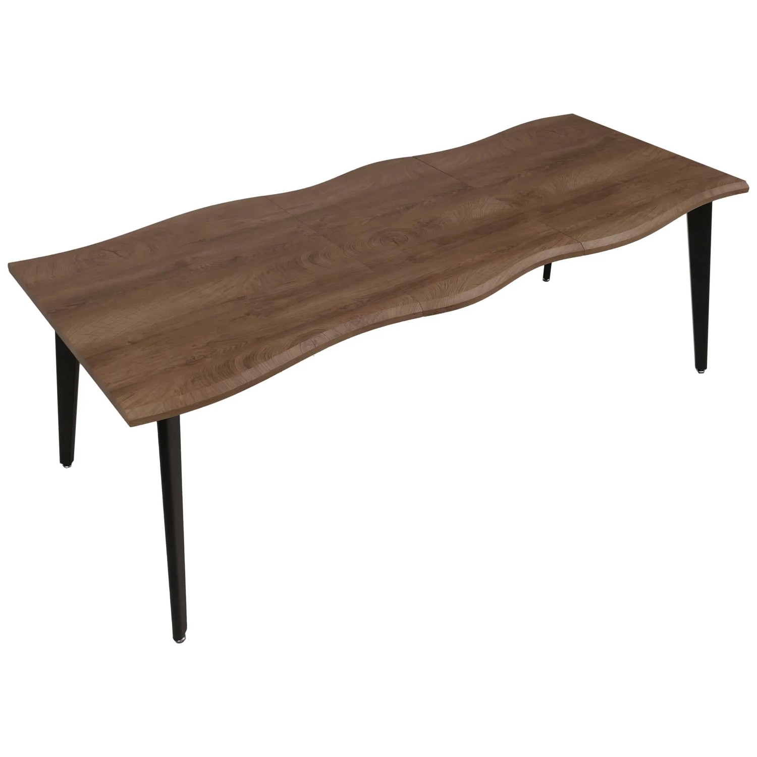 MCW Esszimmertisch O60 Helle Eiche-Optik Ausziehbar 160-220cm