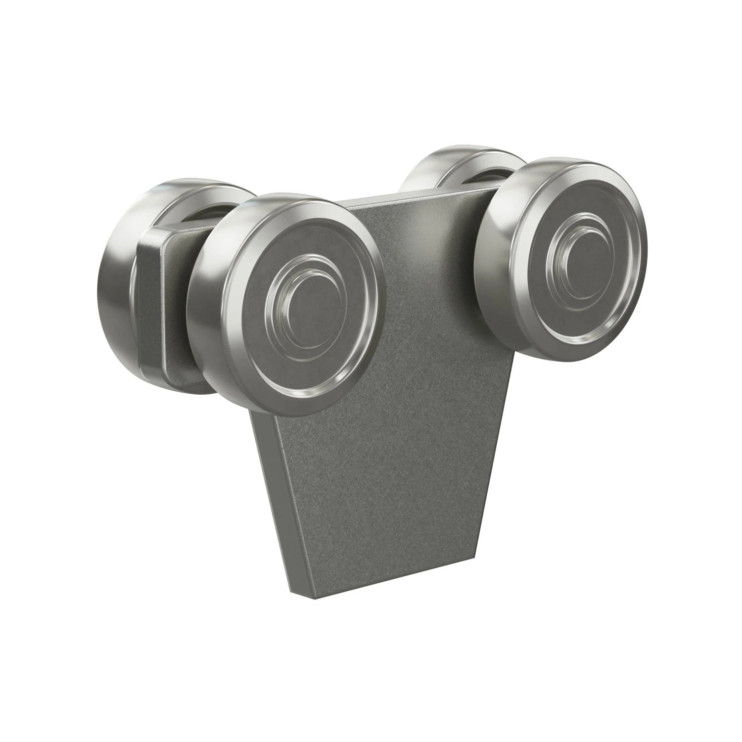 FeNau Doppelrolle Zum Anschweißen MEA Gr. 4 Verzinkt Ø 60 mm 10336853