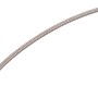 Flexibler Edelstahl-Verbindungsschlauch 18,6 mm x 10 mm, 500 mm Länge für Trinkwasserinstallation.