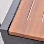 Detailansicht: Merxx Gartentisch AZ-Tisch, rechteckig, ausziehbar, mit Lamellen-Optik.