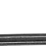 Schraubhaken Gerade Schwarz Verzinkt Ø 5,2 x 60 mm 4 Stück