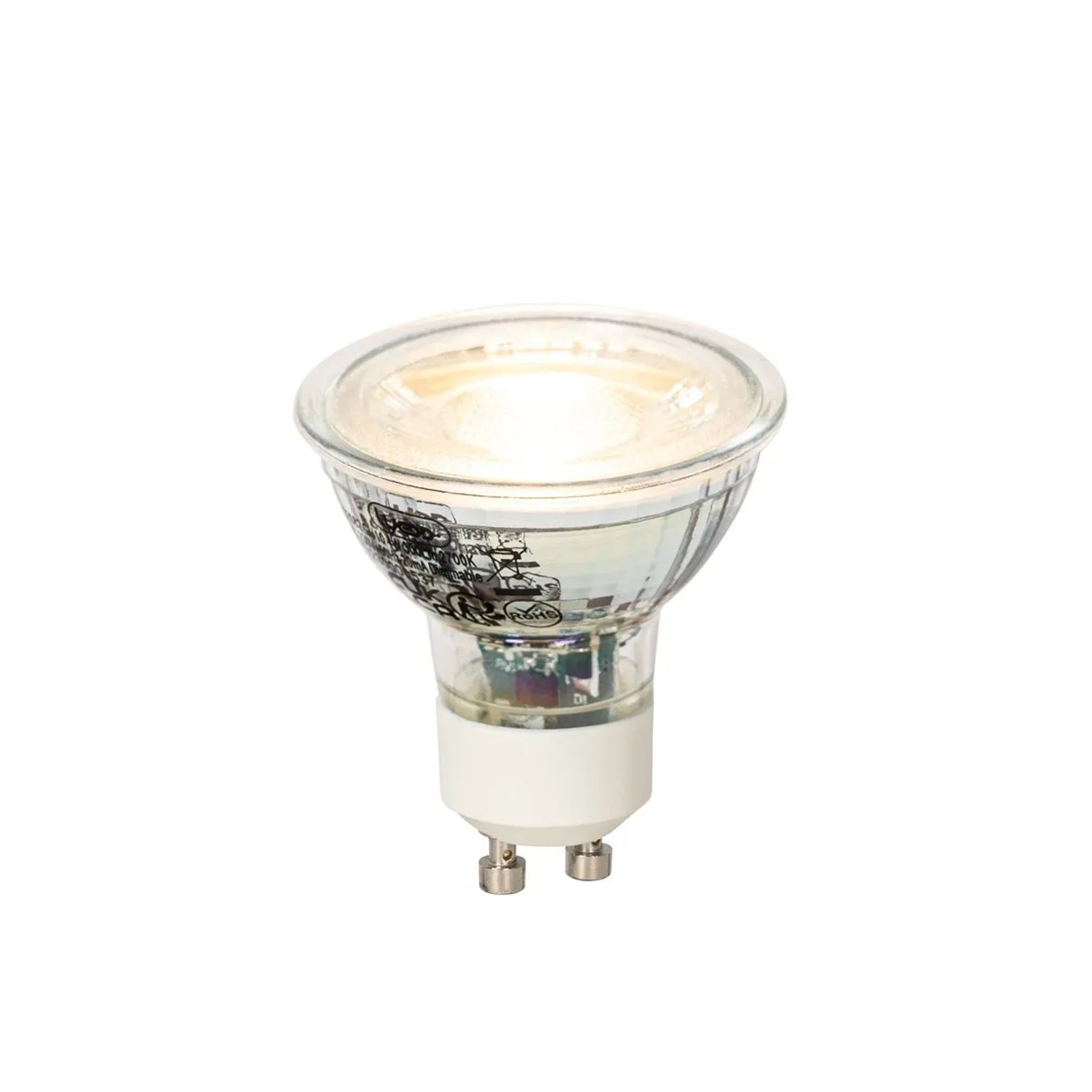 LUEDD GU10 Dimmbare LED Lampe 4W 300,m 2700K