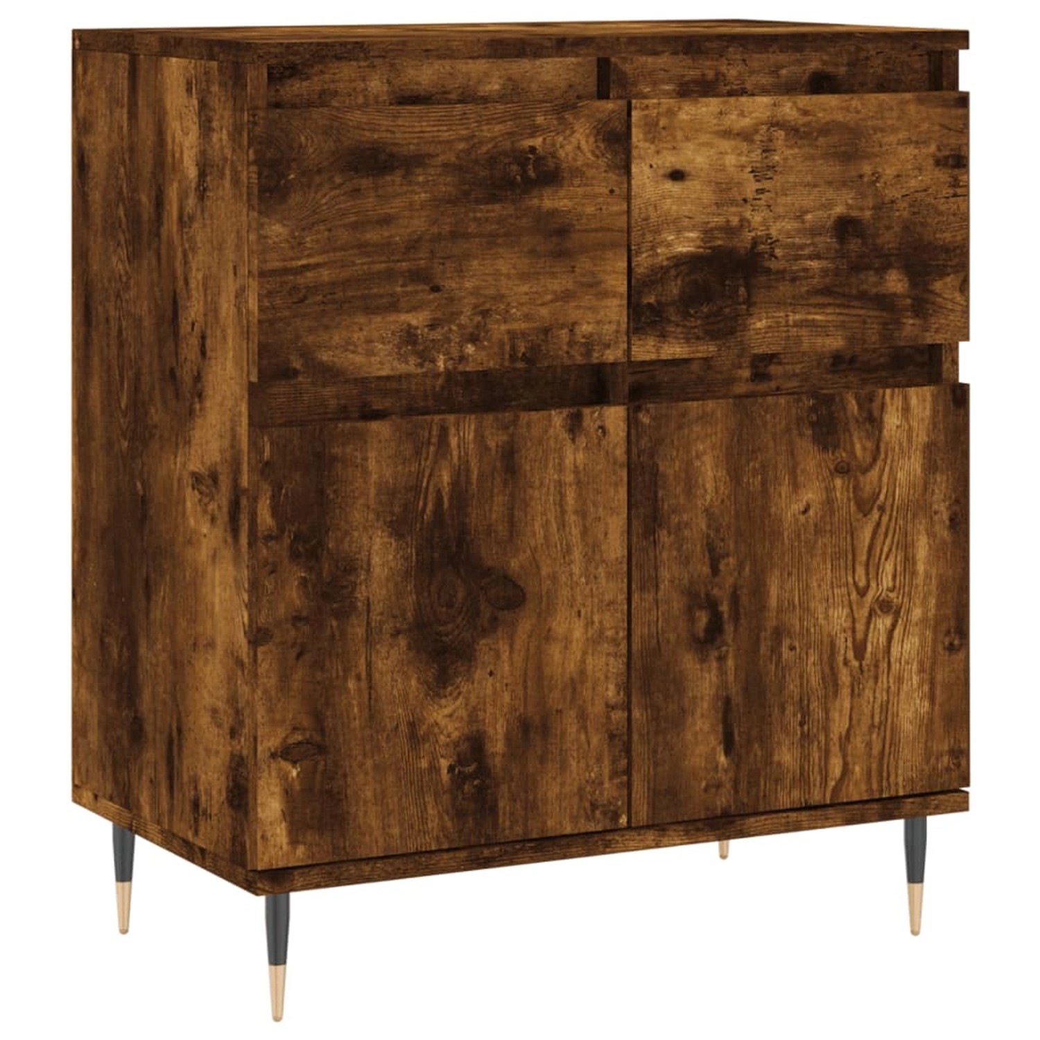 vidaXL Sideboard Räuchereiche 60x35x70 cm Holzwerkstoff 831113 günstig online kaufen