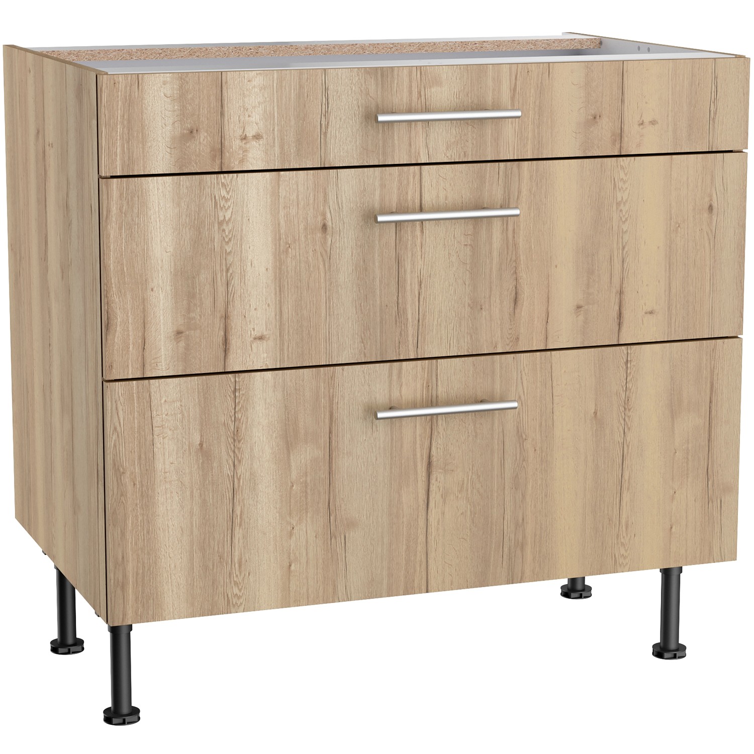 Optifit Unterschrank mit 3 Auszügen Erik290 90 cm x 87 cm x 58,4 cm Wildeic günstig online kaufen