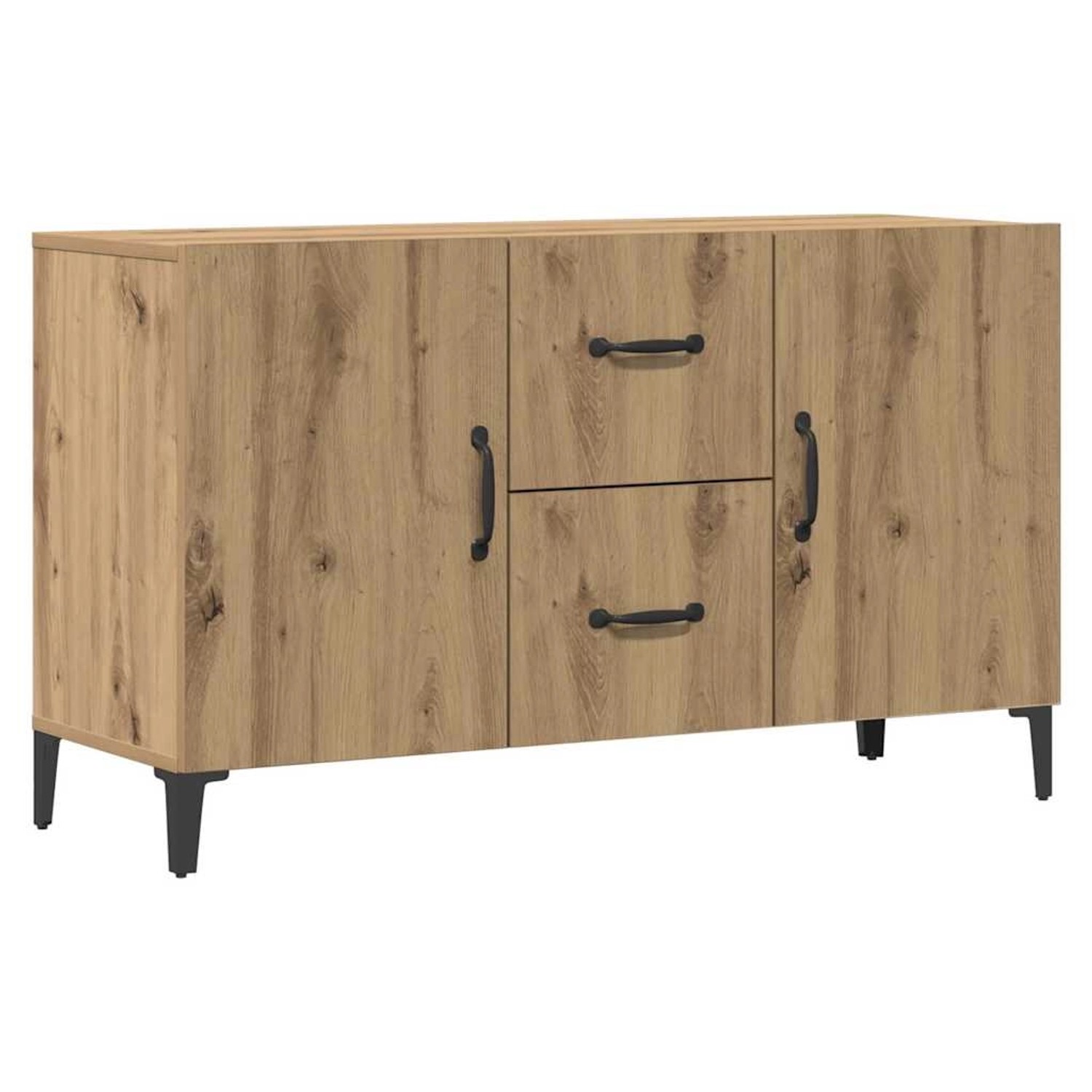vidaXL Sideboard Artisan-Eiche 100x36x60 cm Holzwerkstoff 856905 günstig online kaufen