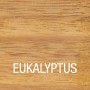 Holzstruktur, Farbton Eukalyptus, behandelt mit Bondex Öl.