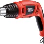 Black+Decker Heißluftgerät KX1693, 1800 W, mit drehbarem Handgriff für Modernisierungsarbeiten.