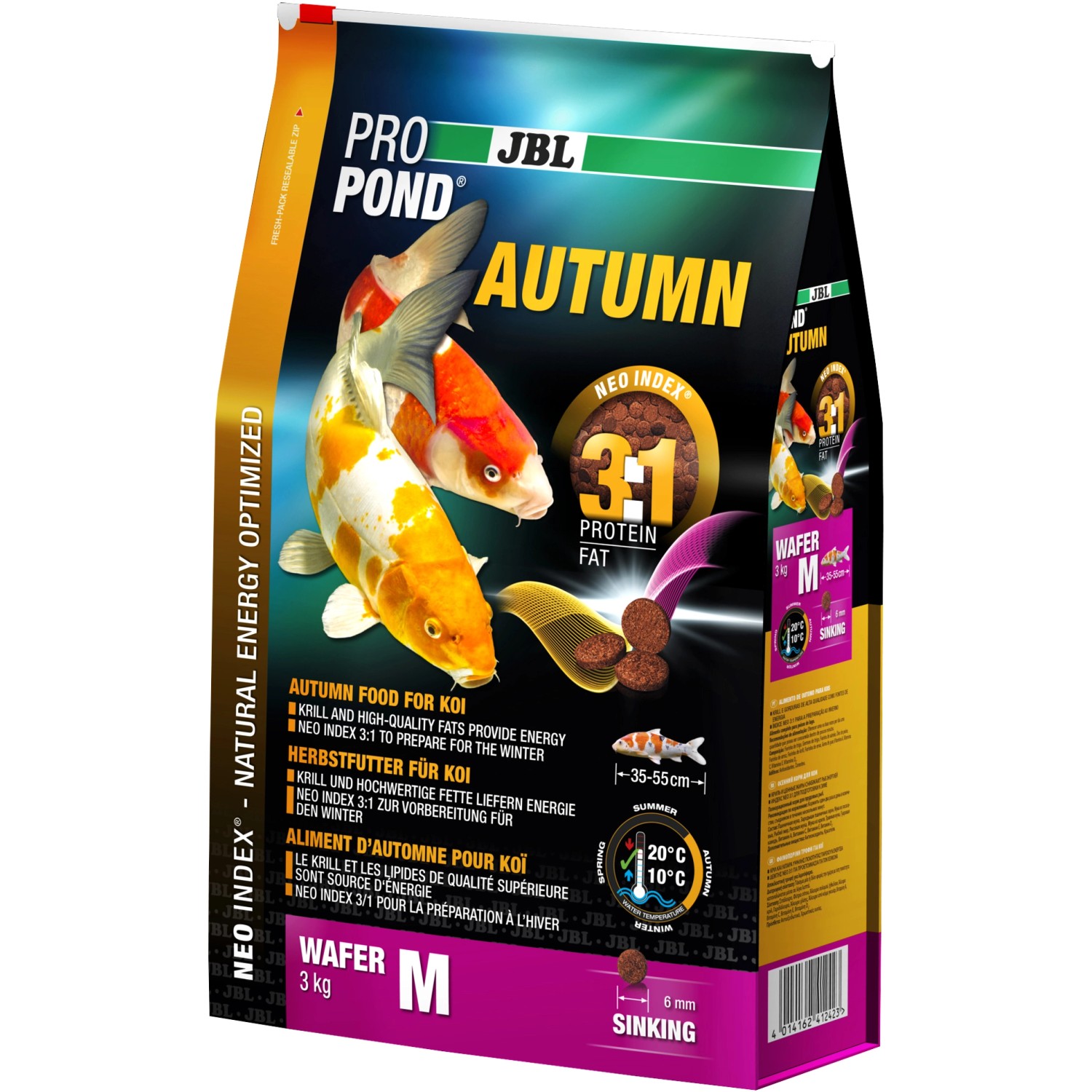 JBL TeichFischfutter Koi ProPond Autumn M 3 kg kaufen bei OBI