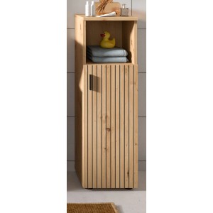Inn.Furn Badezimmer Kommode in Eiche 30 x 95 cm Livia