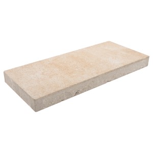 EHL Terrassenplatte Lucca Sandstein, 60x26,6x5 cm, Betonplatte für Terrasse und Gehwege.