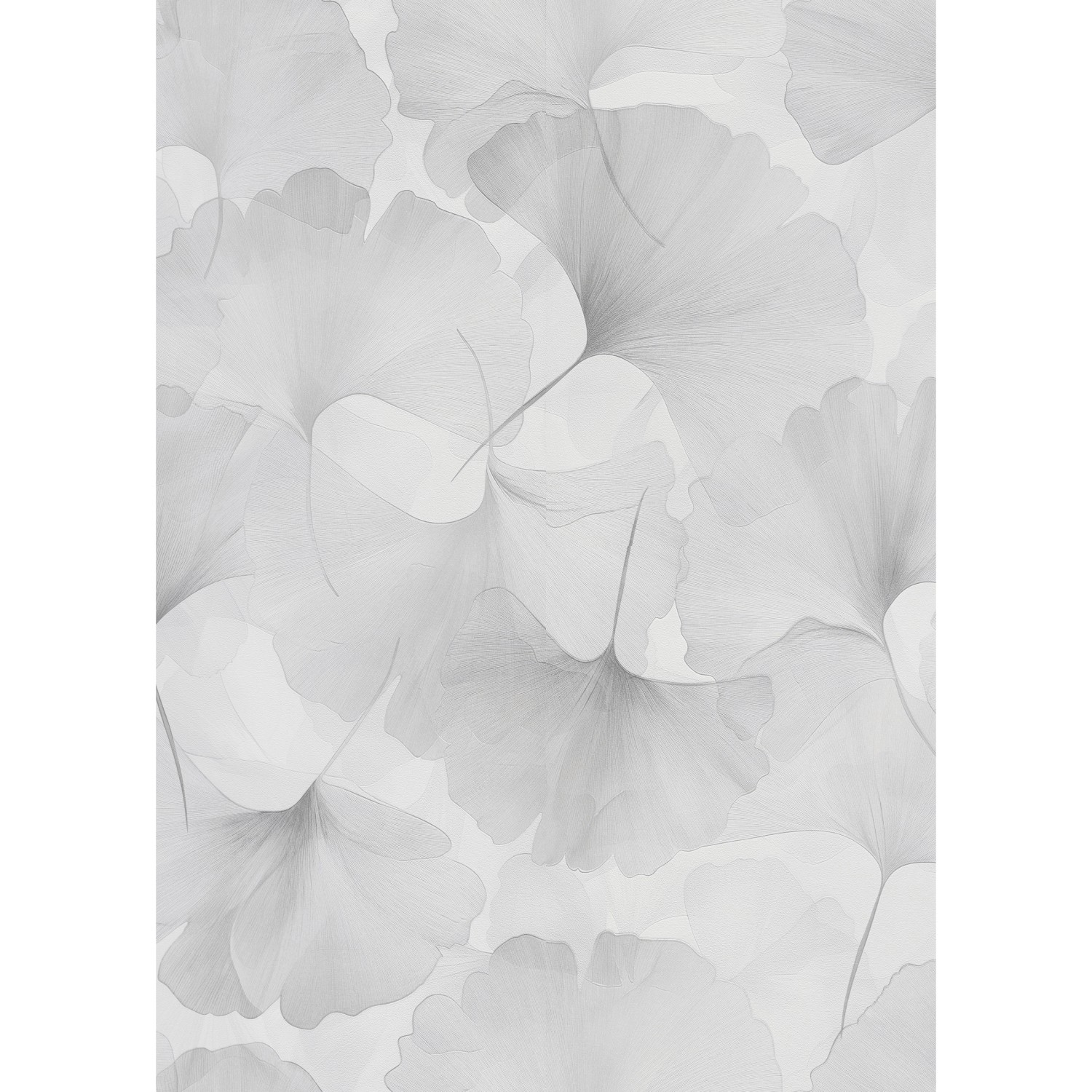 Erismann Vliestapete Elysium Gingko Dream Hellgrau FSC® günstig online kaufen