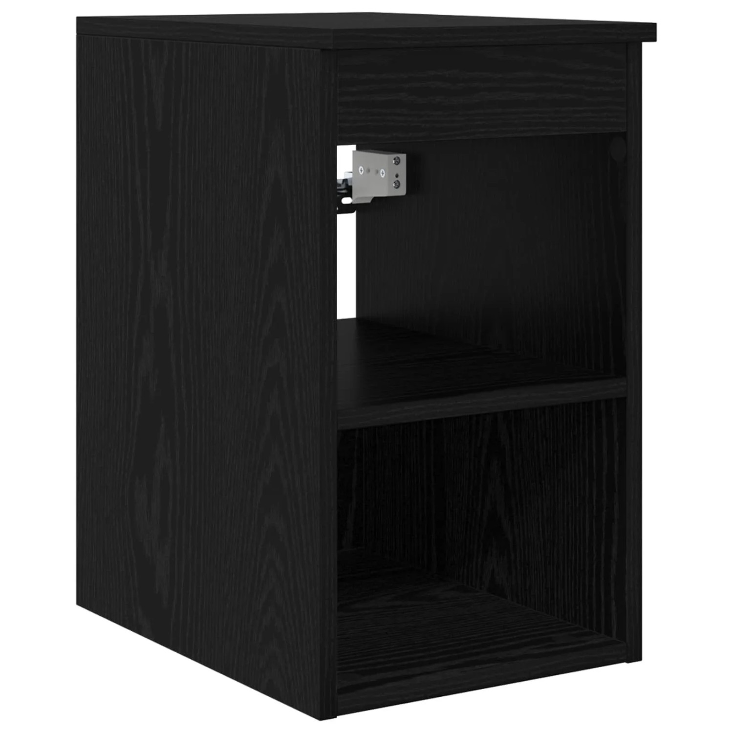 vidaXL Badezimmerschrank Inzwischen Schwarze Eiche 30 x 44,5 x 50 cm 890351