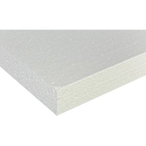 Styropor Dämmplatte EPS 040, 60 mm stark, für Innenraumdämmung.