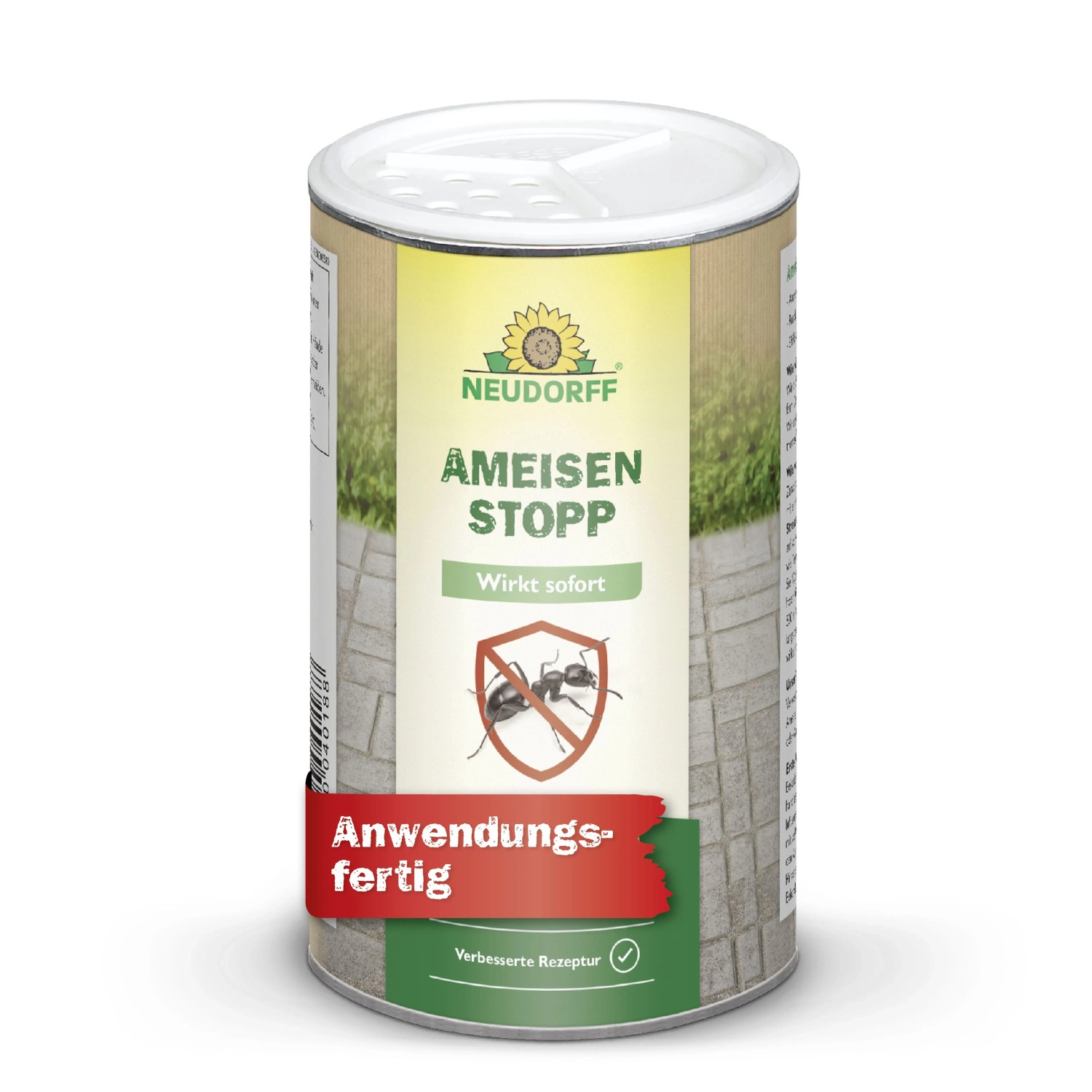 Neudorff Ameisen-Stopp, 300g Dose, anwendungsfertiges Granulat gegen Ameisen.