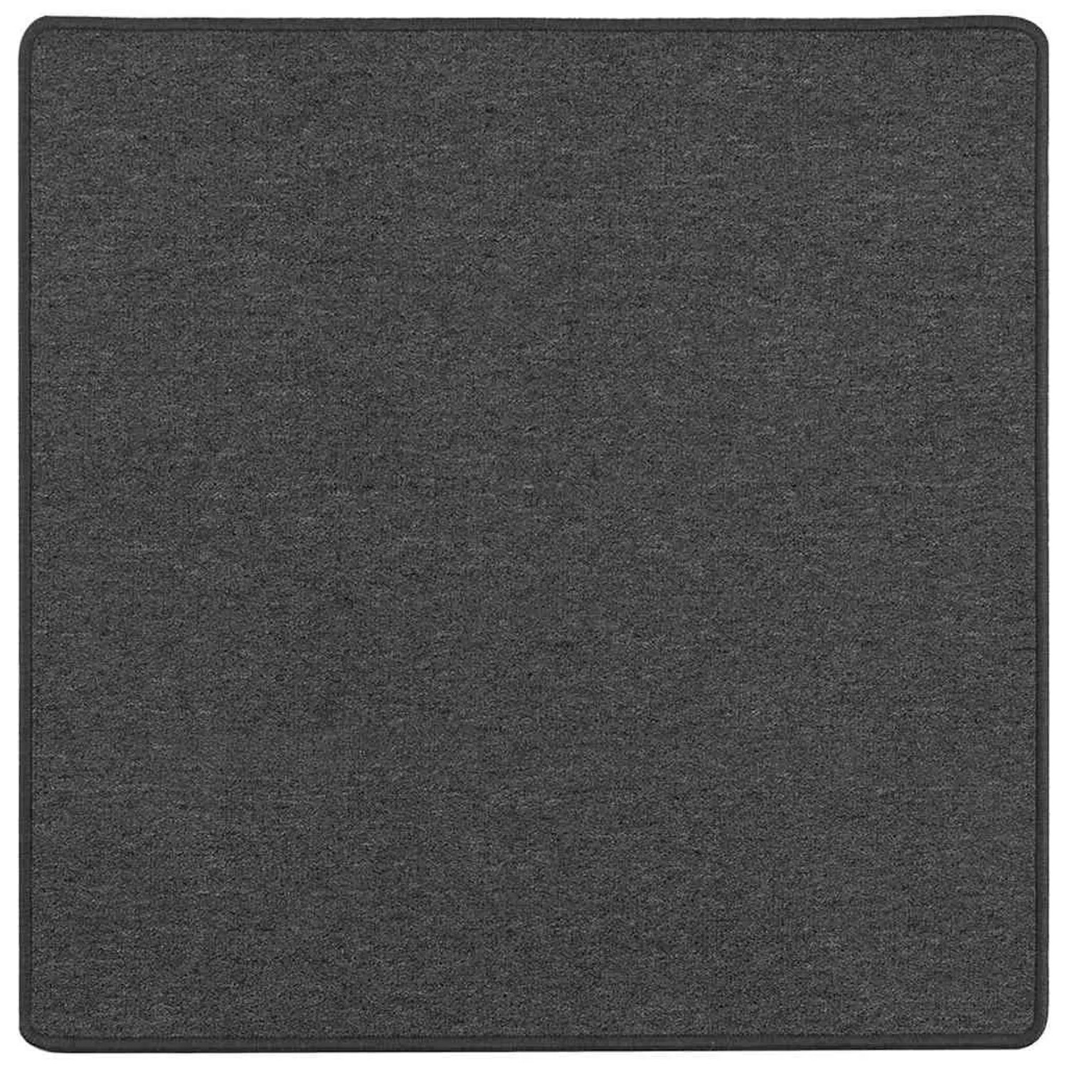 vidaXL Teppichläufer Dunkelgrau 100 x 100 cm 100% Polypropylen 42011372 günstig online kaufen