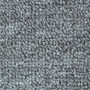 Detailaufnahme: Hellgrauer, runder KARAT Teppich London mit Schlingenflor.
