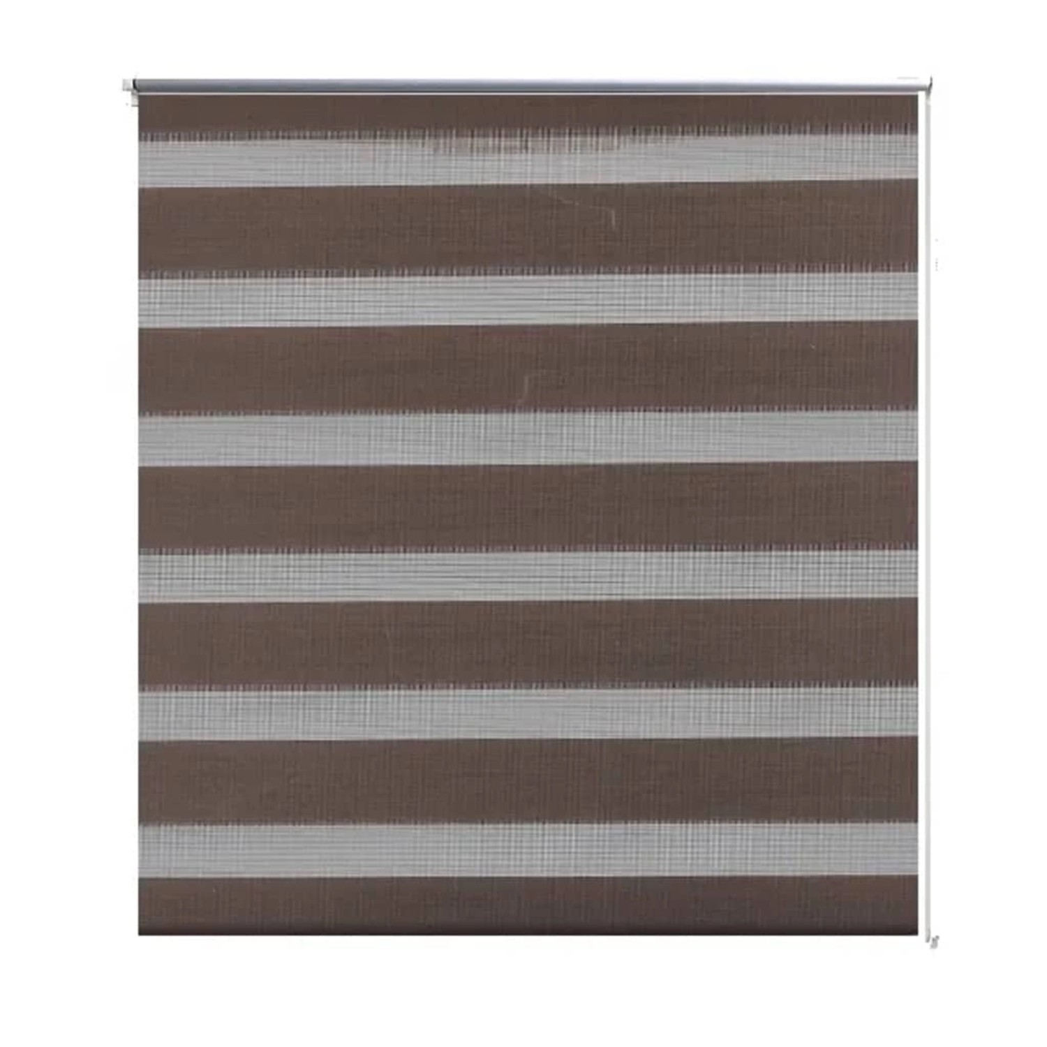 vidaXL Doppelrollo 60 x 120 cm Braun günstig online kaufen
