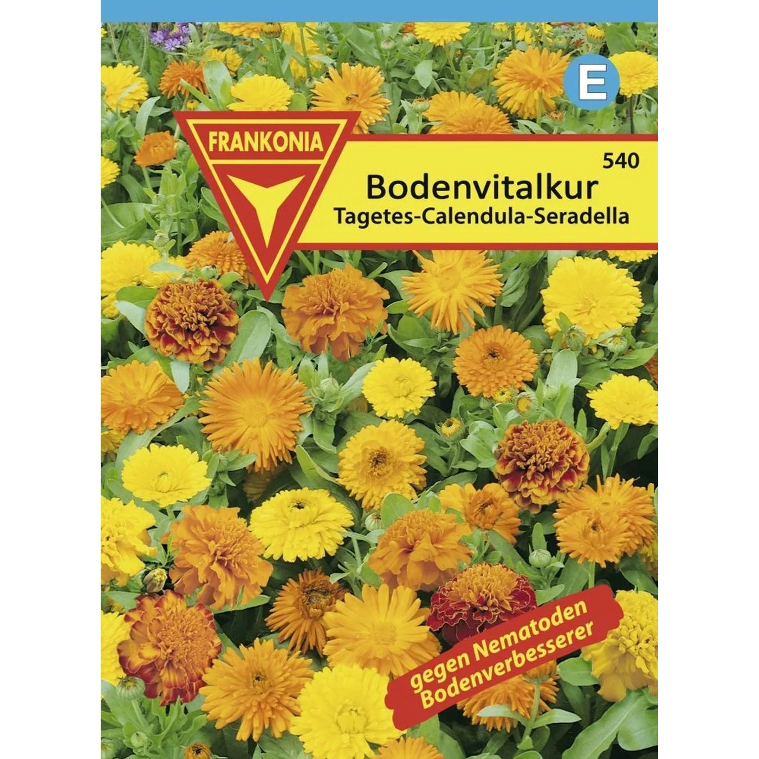 FRANKONIA Bodenvitalkur Tagetes Calendula Seradella Ringelblume Studentenbl günstig online kaufen