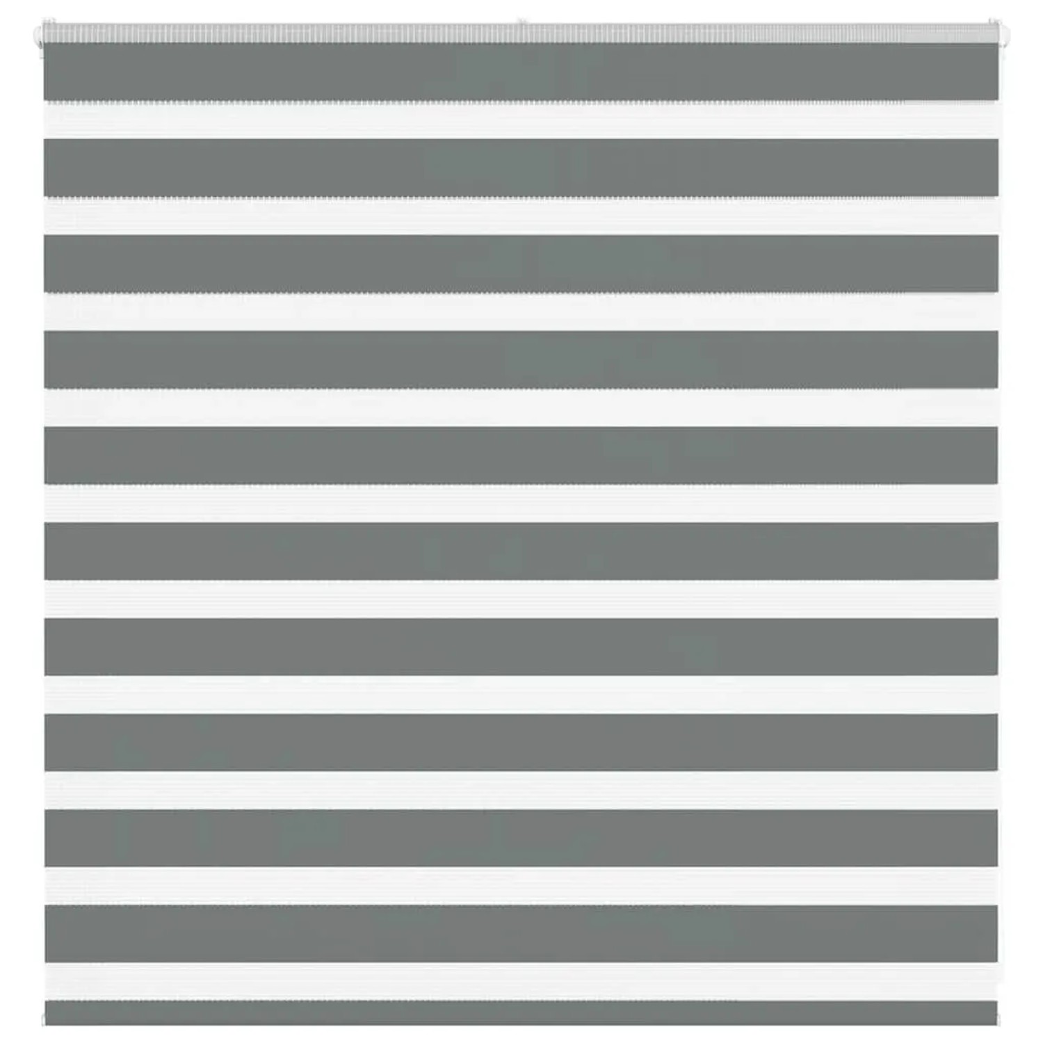 vidaXL Doppelrollo Dunkelgrau 140x100 cm Stoffbreite 135,9 cm Polyester 401 günstig online kaufen