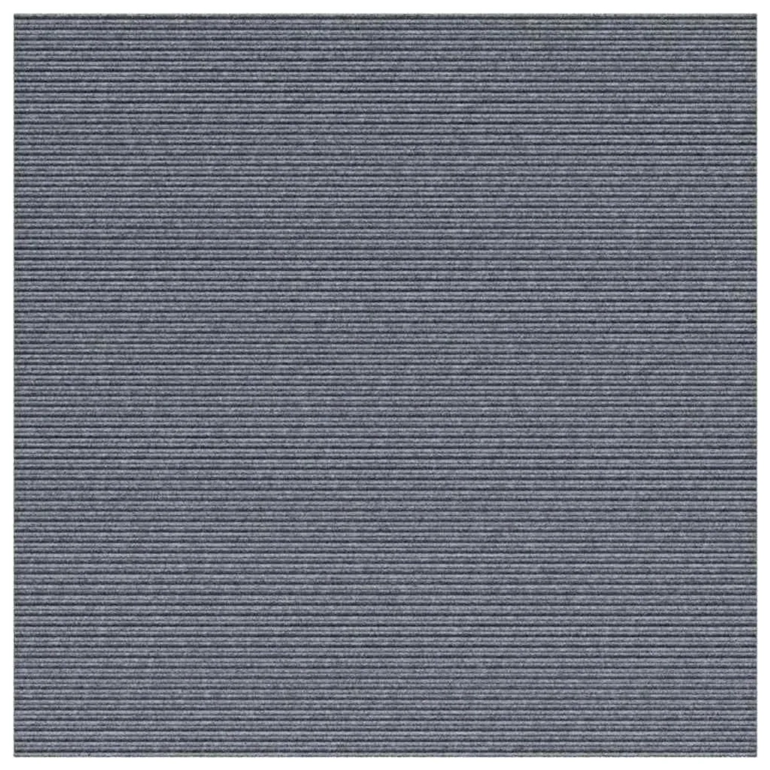 vidaXL Teppichläufer Hellgrau 100 x 100 cm Stoff 42011433 günstig online kaufen