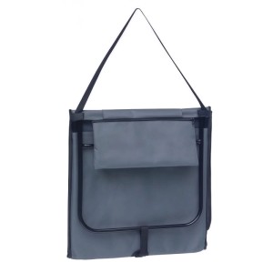 Lex Strandliege Strandmatte Sonnenmatte Badematte Liege Faltbar mit Tasche Anthrazit