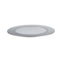 Paulmann Plug & Shine LED-Bodeneinbauleuchte, rund, silberfarben. Für Außenbeleuchtungssysteme.
