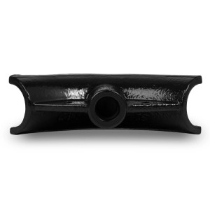EBERTH Druckstück 1-1/4 Zoll für Rohrbiegemaschine, Gusseisen, schwarz.